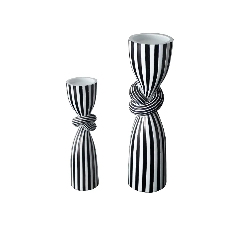 Creative Striped Candlestick Ornament Home Living Room Ornament Resin Crafts Office
Creative Striped Candlestick Ornament Home Living Room Ornament Resin Crafts Office