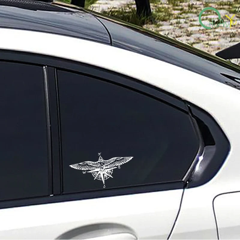 Eagle & Compass Waterproof Vinyl Sticker, UV Resistant Scratch Cover Decal for Car Body Decor
Eagle & Compass Waterproof Vinyl Sticker, UV Resistant Scratch Cover Decal for Car Body Decor