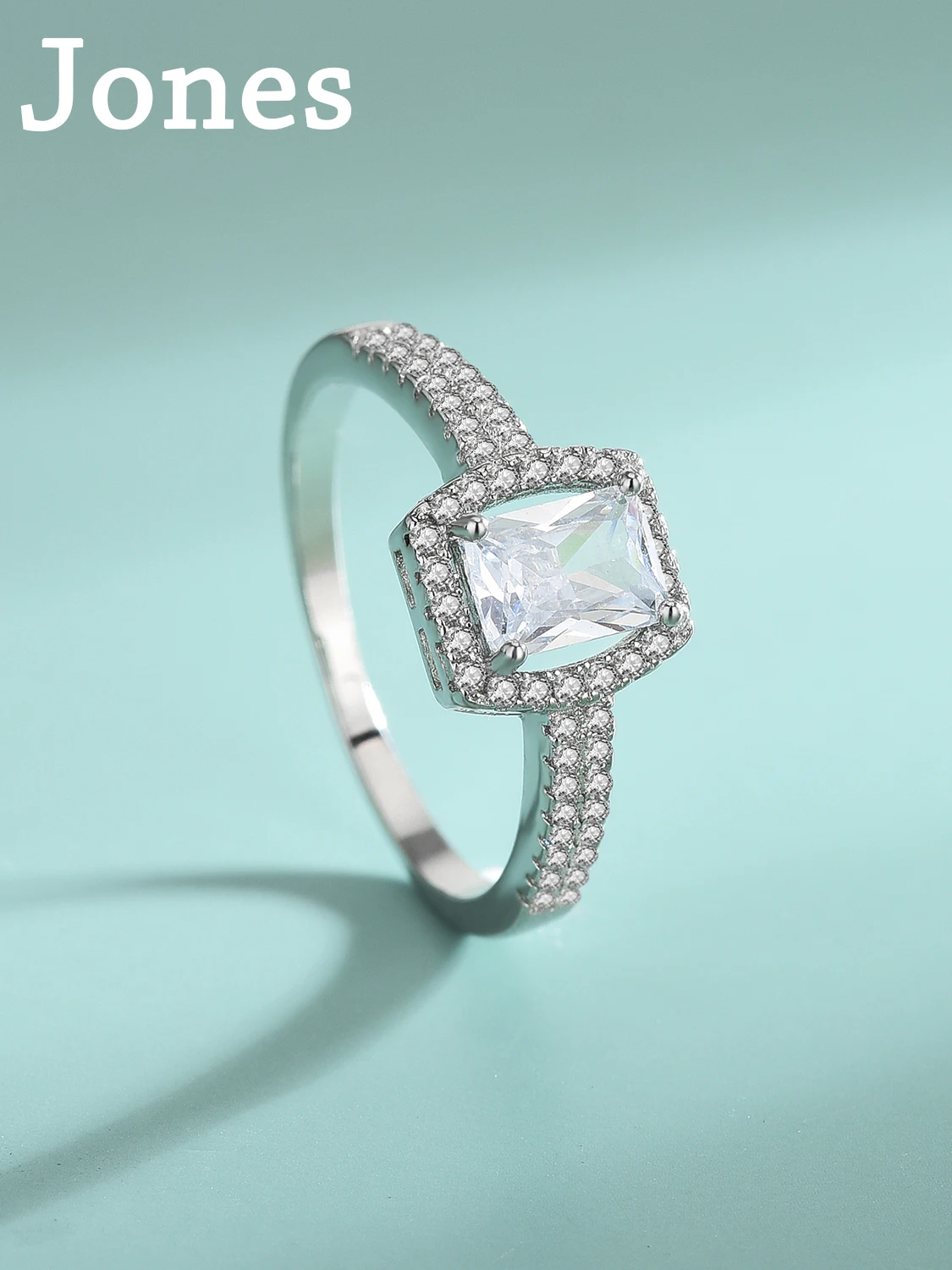European And American Rings For Women With Diamonds Princess Square Diamond Zirconia S925 Sterling Silver Jewelry Wholesale
European And American Rings For Women With Diamonds Princess Square Diamond Zirconia S925 Sterling Silver Jewelry Wholesale