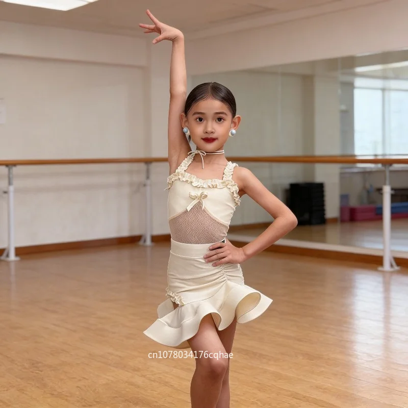 2026 New Summer Kids Latin Dance Costume For Girls High-End Practice Training Children Performance Outfit Set dance costume
2026 New Summer Kids Latin Dance Costume For Girls High-End Practice Training Children Performance Outfit Set dance costume