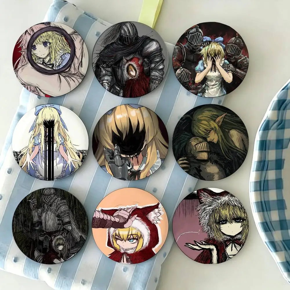 Game Black Souls Anime Laser Badge Creative Pins Brooch for Bag Clothes Hat Decor Gifts Fans Collect
Game Black Souls Anime Laser Badge Creative Pins Brooch for Bag Clothes Hat Decor Gifts Fans Collect