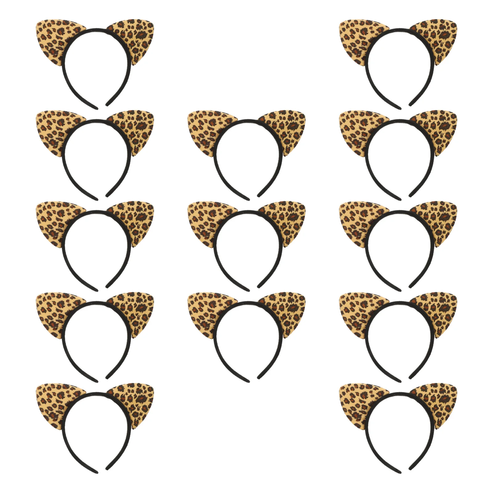 14 Pcs Modeling Leopard Cat Ear Headband Girls Headbands Hairband Fabric Party Headdress
14 Pcs Modeling Leopard Cat Ear Headband Girls Headbands Hairband Fabric Party Headdress
