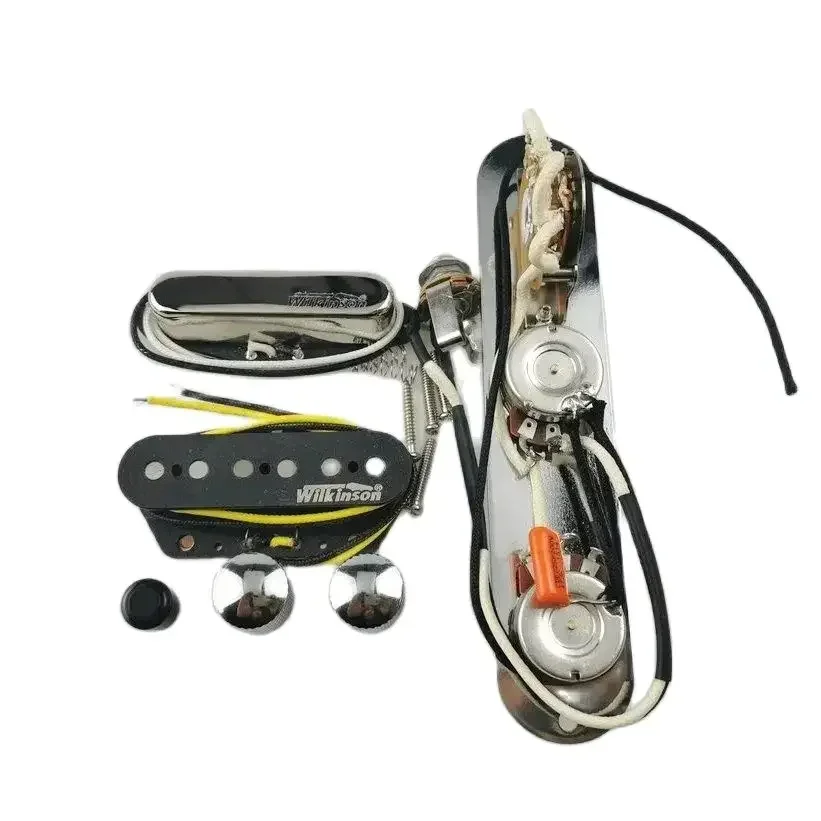 Electric Guitar Pickups Wilkinson WVT Ainico5 Single coil Guitar Pickup Apply to Guitar + Wiring Harness
Electric Guitar Pickups Wilkinson WVT Ainico5 Single coil Guitar Pickup Apply to Guitar + Wiring Harness