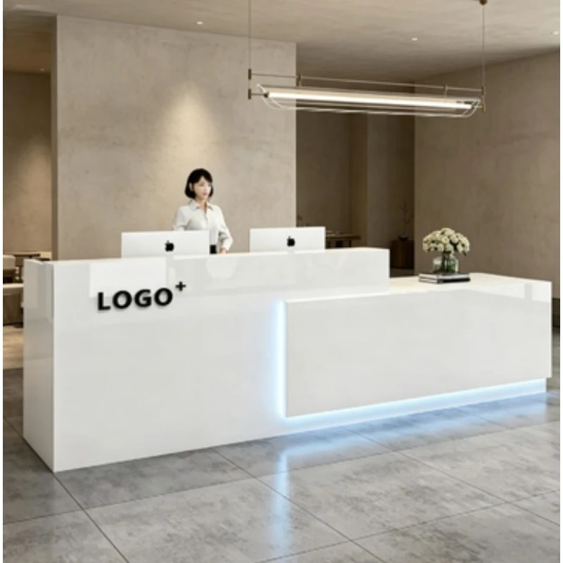 Luxury Salon Beauty Reception Desks Cashier Decor Unique Reception Desks Modern Display Recepción Negocio Commercial Furniture
Luxury Salon Beauty Reception Desks Cashier Decor Unique Reception Desks Modern Display Recepción Negocio Commercial Furniture