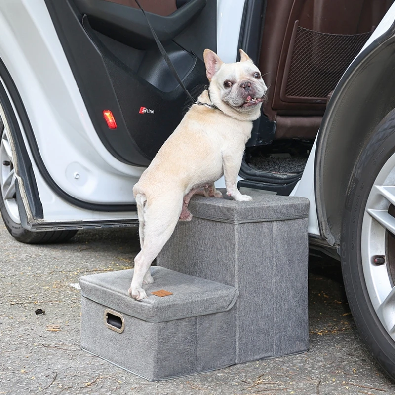 Pet Car-Mounted Ladder Storage Box Trunk Organizer Dog Stairs Pet Ladder Storage Foldable Storage Organizer Strong Load Bearing
Pet Car-Mounted Ladder Storage Box Trunk Organizer Dog Stairs Pet Ladder Storage Foldable Storage Organizer Strong Load Bearing