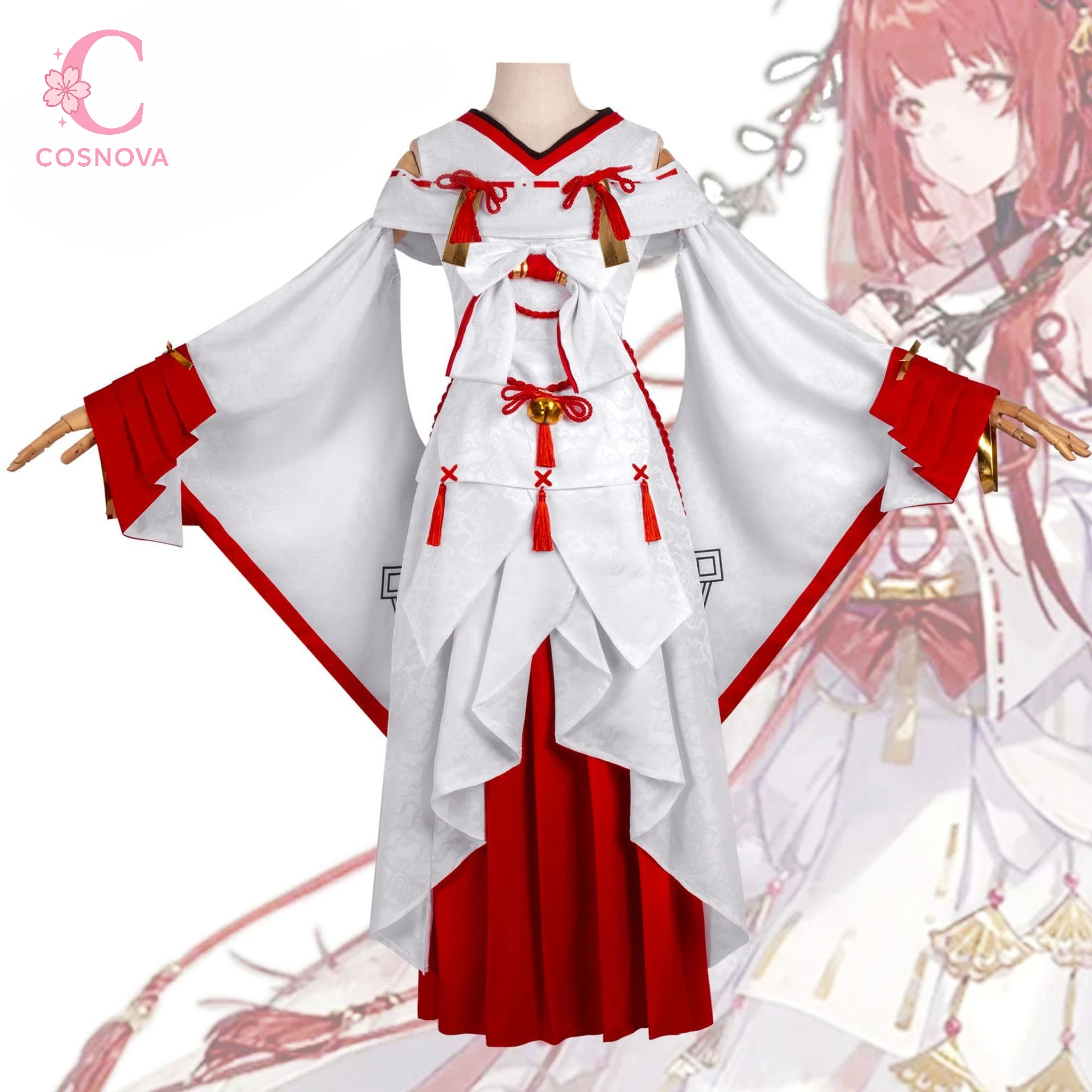 Anime Dragon Raja Uesugi Erii Cosplay Costume Full Set White Red Layered Long Dress Kimono Style Stage Outfit Halloween Party
Anime Dragon Raja Uesugi Erii Cosplay Costume Full Set White Red Layered Long Dress Kimono Style Stage Outfit Halloween Party