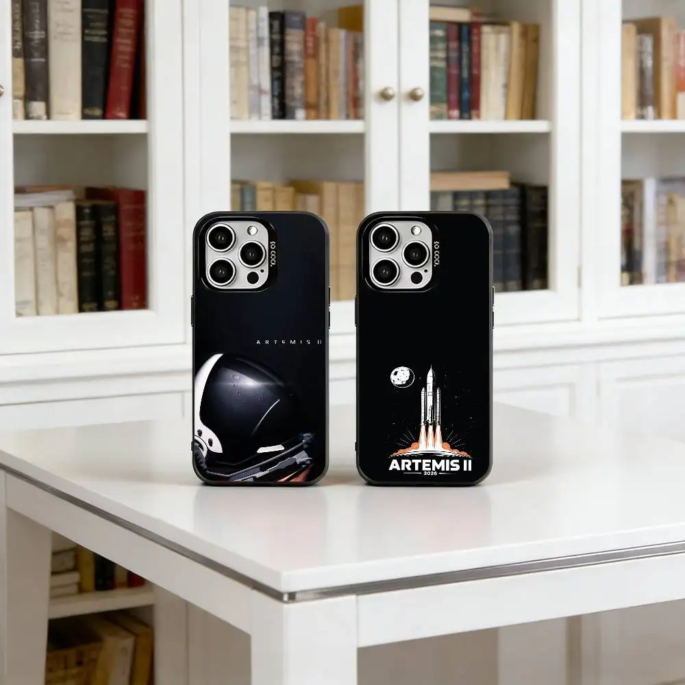 A-Artemis II Phone Case For iPhone 17,16,15,14,13,12,11 Plus,Pro Max,XS,Colorful Silver Phone case Funda Cover
A-Artemis II Phone Case For iPhone 17,16,15,14,13,12,11 Plus,Pro Max,XS,Colorful Silver Phone case Funda Cover