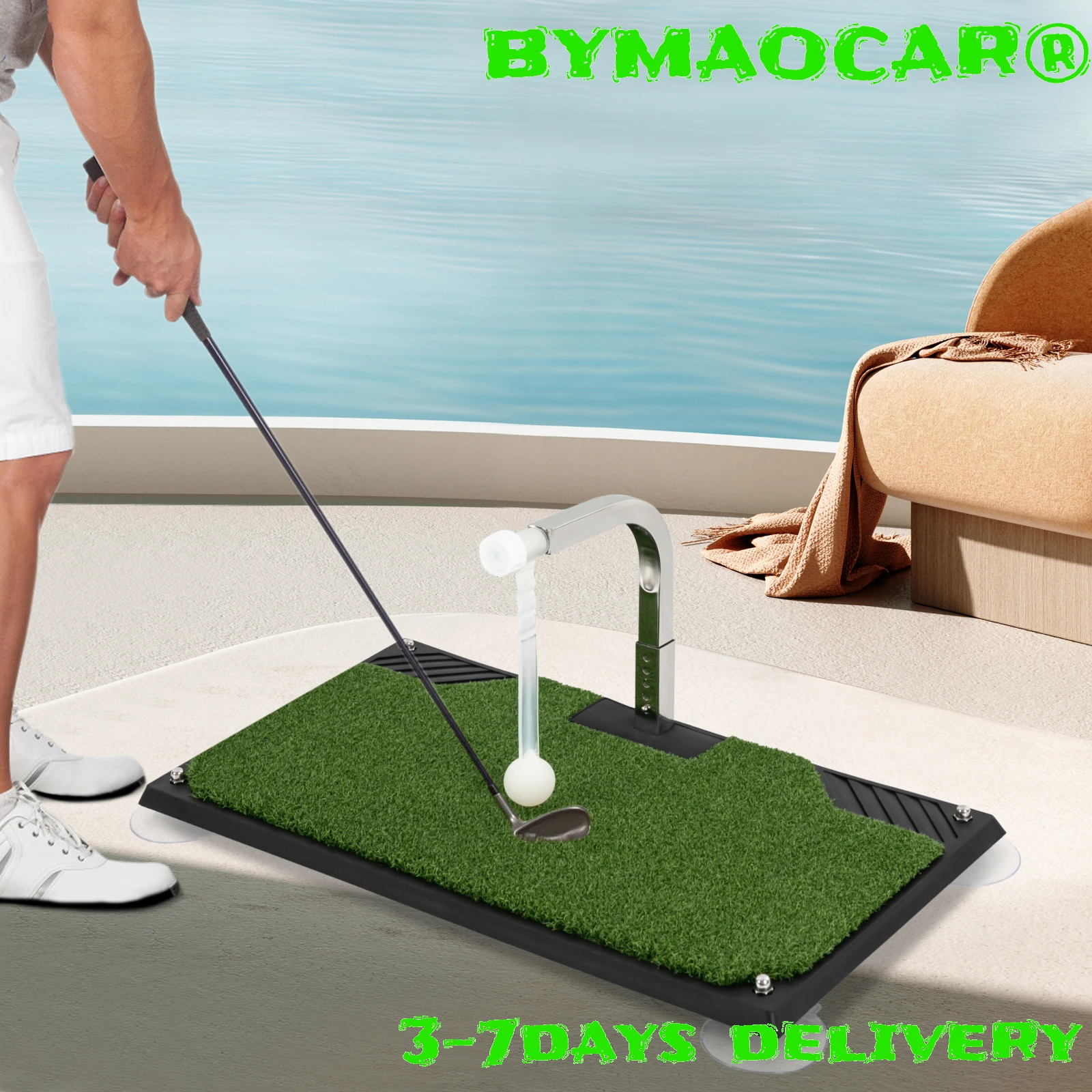 Тренажер для гольфа Flat Golf Swing Trainer, тренажер для отработки ударов в гольфе, тренажер для тренировок по гольфу в помещении с функцией 360° ° Автоматическое возвратное устройство, 5 регулировок по высоте, складной механизм.
Тренажер для гольфа Flat Golf Swing Trainer, тренажер для отработки ударов в гольфе, тренажер для тренировок по гольфу в помещении с функцией 360° ° Автоматическое возвратное устройство, 5 регулировок по высоте, складной механизм.