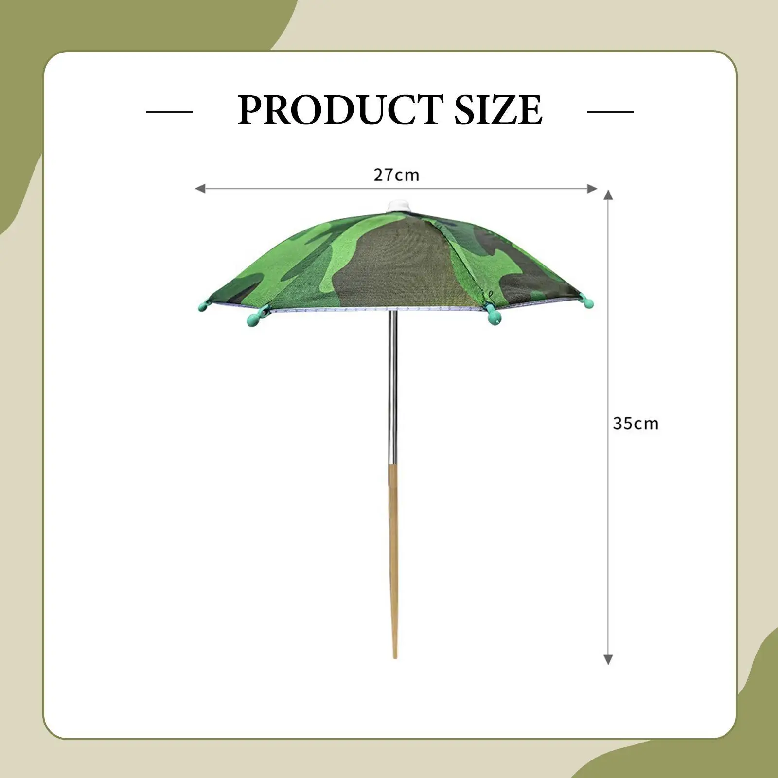 Garden Plant Umbrella Sun Blocker Wind Resistant Shade Accessory for Outdoor Flower Pots Bed Protection
Garden Plant Umbrella Sun Blocker Wind Resistant Shade Accessory for Outdoor Flower Pots Bed Protection