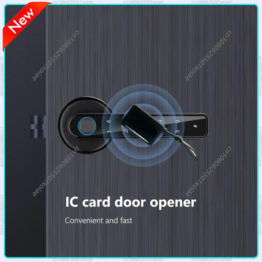 Smart Door Lock Biometric Digital Electronic Door Lock TTLOCK APP Control Type-C Emergency Charge for 3.5-6.5cm Thickness Doors
Smart Door Lock Biometric Digital Electronic Door Lock TTLOCK APP Control Type-C Emergency Charge for 3.5-6.5cm Thickness Doors