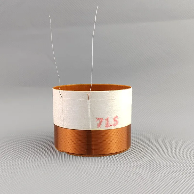 71.5-core, high-power, internally and externally wound, 8 ohm, 71.5mm, low-frequency speaker, fiberglass voice coil
71.5-core, high-power, internally and externally wound, 8 ohm, 71.5mm, low-frequency speaker, fiberglass voice coil