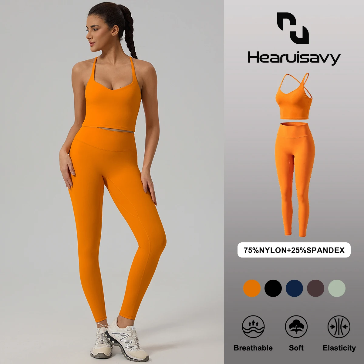 Hearuisavy 2Pcs Sports Tank Top Set Women Gym Cross-Back Quick Dry Fitness Vest High Waist Breathable Running Yoga Pants Female
Hearuisavy 2Pcs Sports Tank Top Set Women Gym Cross-Back Quick Dry Fitness Vest High Waist Breathable Running Yoga Pants Female