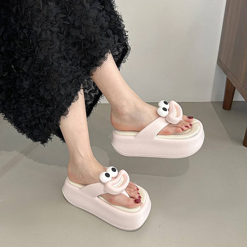 "Cute Women's Summer Outdoor Flip-Flops 2025 New Collection - Thick Sole Heightening Beach Sandals with Toe Post"
"Cute Women's Summer Outdoor Flip-Flops 2025 New Collection - Thick Sole Heightening Beach Sandals with Toe Post"