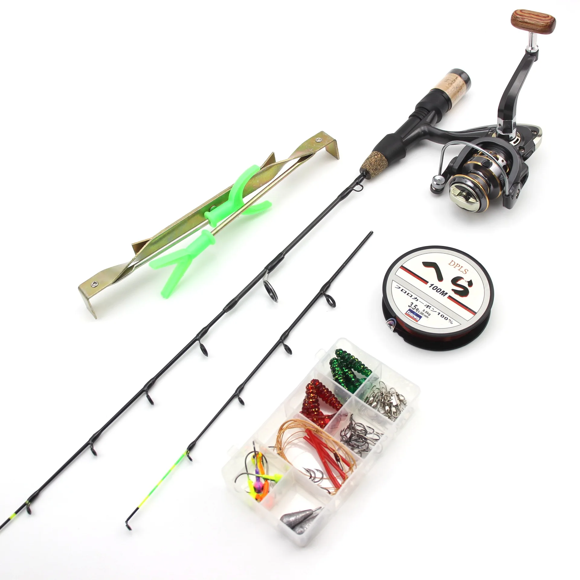 Новинка! Набор для зимней рыбалки: удилище 60 см, катушка, снасти, карбоновая удочка для подледной ловли.
Новинка! Набор для зимней рыбалки: удилище 60 см, катушка, снасти, карбоновая удочка для подледной ловли.