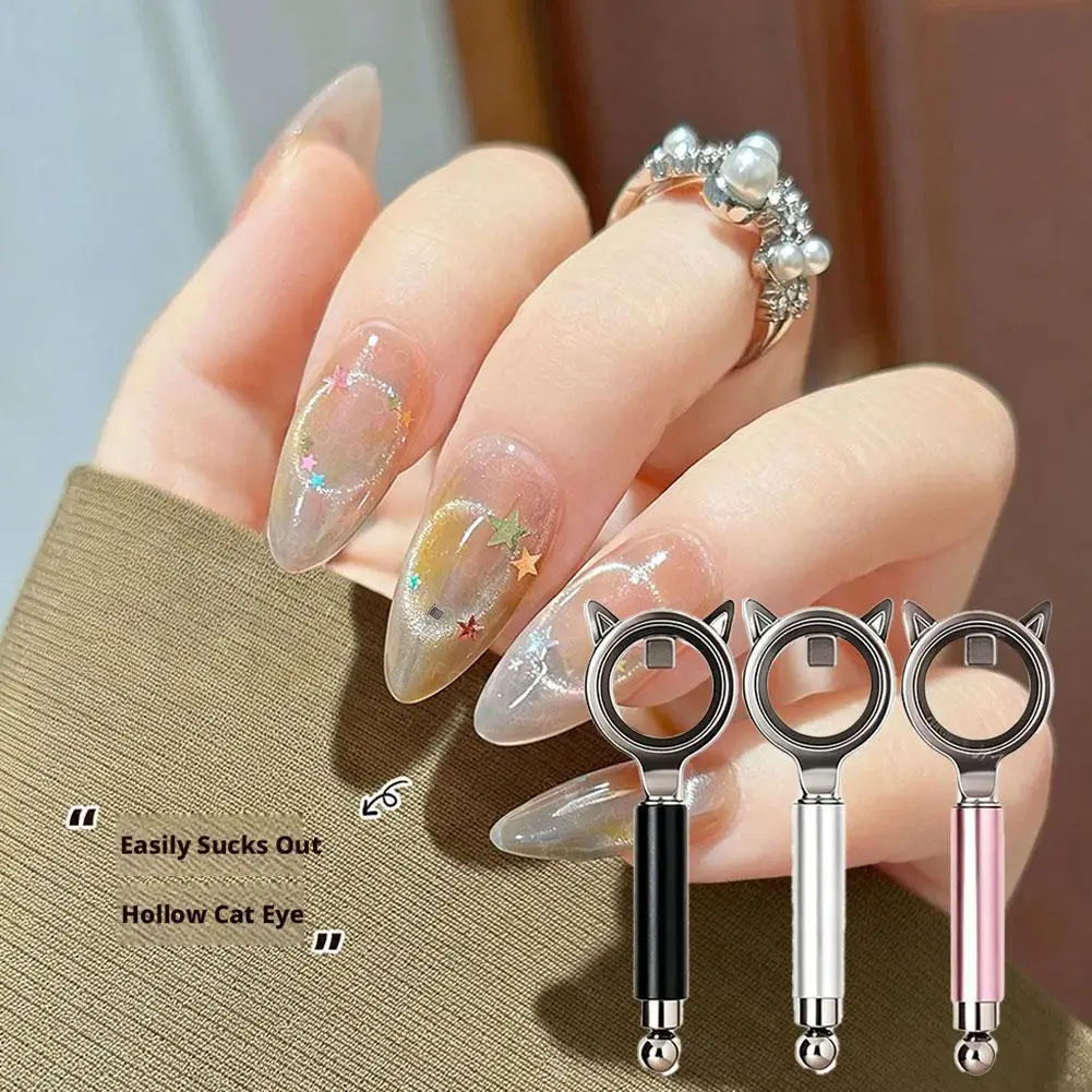 New Circular Cat Eye Nail Art Black Hole Magnet Strong Nail Art Gel Polish Guide Tool DIY Magnetic Nail Helper Manicure Design
New Circular Cat Eye Nail Art Black Hole Magnet Strong Nail Art Gel Polish Guide Tool DIY Magnetic Nail Helper Manicure Design