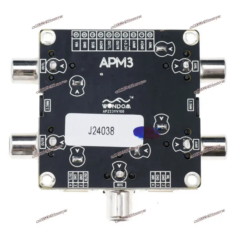 ADAU1701 2.1 DSP Audio Processor Front Stage, Tone Adjustment, Volume Control Board Electronic Two-way Frequency Division
ADAU1701 2.1 DSP Audio Processor Front Stage, Tone Adjustment, Volume Control Board Electronic Two-way Frequency Division