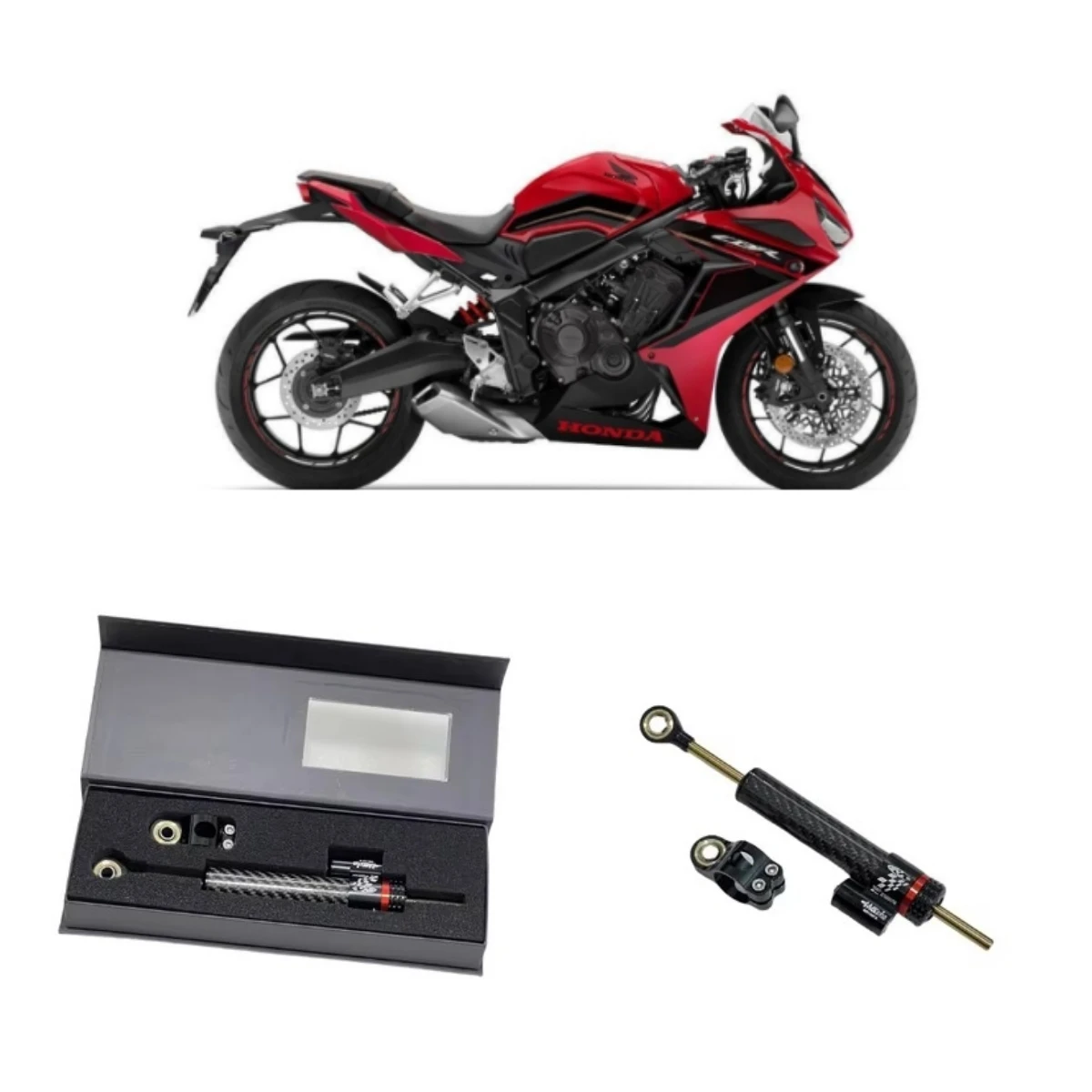 Motorcycle Adjustable Damper Steering Stabiliz for Honda Kawasaki Yamaha Carbon fiber texture
Motorcycle Adjustable Damper Steering Stabiliz for Honda Kawasaki Yamaha Carbon fiber texture