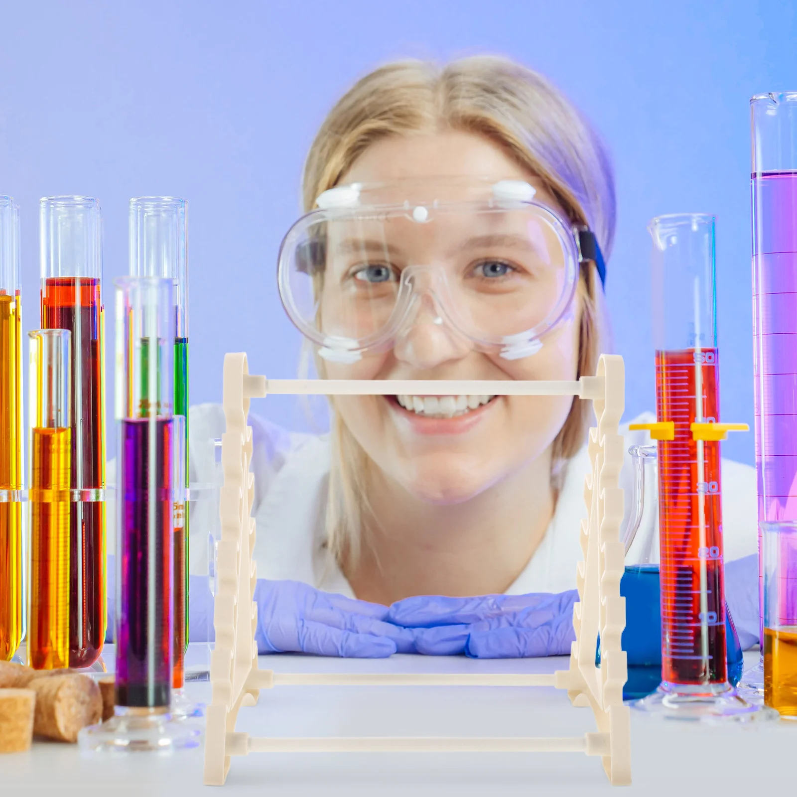 Pipette Rack Laboratory Holder Experiment Tube Stand Storage Manual Accessories Pp for Multiple Pipettes Plastic
Pipette Rack Laboratory Holder Experiment Tube Stand Storage Manual Accessories Pp for Multiple Pipettes Plastic