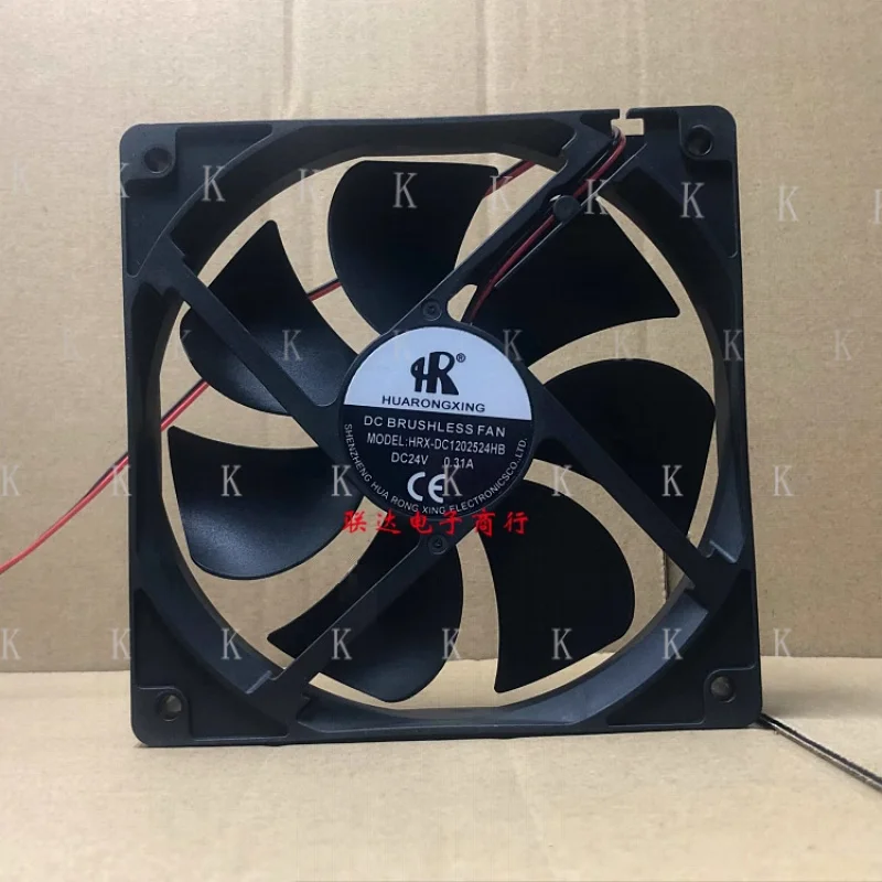 C FOR HR HRX-DC1202524H wbr/ B DC24V 0.31A 12cm 2-Wire Cooling Fan
C FOR HR HRX-DC1202524H wbr/ B DC24V 0.31A 12cm 2-Wire Cooling Fan