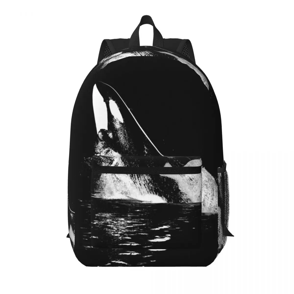 Orca Aquatic Sea Ocean Killer Whale Student Backpack School Bag Hiking Travel Daypack for Men Women Bookbag Shoulder Bags
Orca Aquatic Sea Ocean Killer Whale Student Backpack School Bag Hiking Travel Daypack for Men Women Bookbag Shoulder Bags
