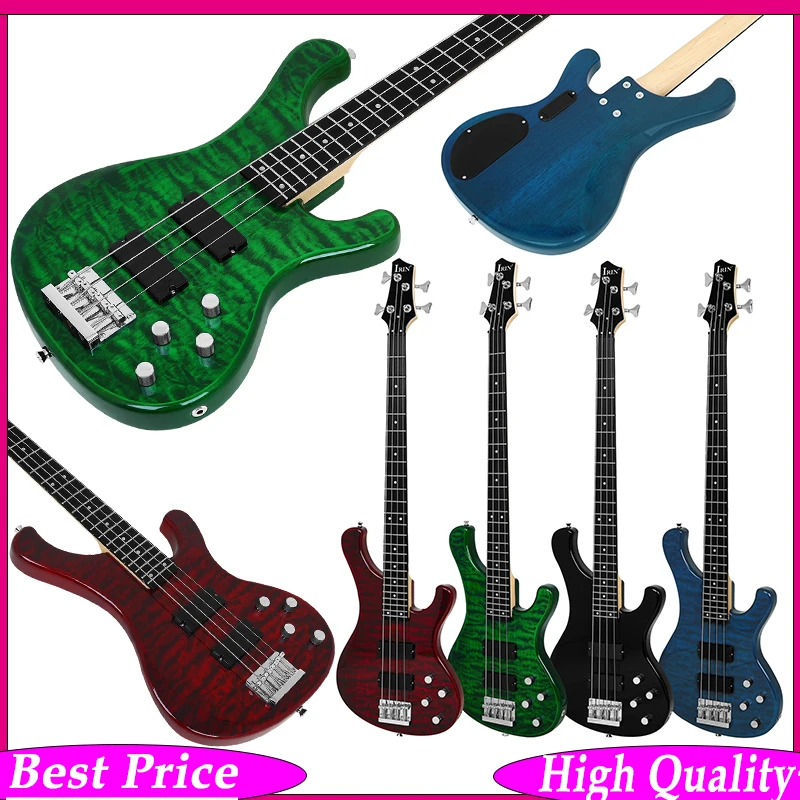 Бас-гитара IRIN с активным звукоснимателем, 4 струны, 24 лада, гриф из клёна, электрическая бас-гитара, профессиональный струнный инструмент с чехлом
Бас-гитара IRIN с активным звукоснимателем, 4 струны, 24 лада, гриф из клёна, электрическая бас-гитара, профессиональный струнный инструмент с чехлом