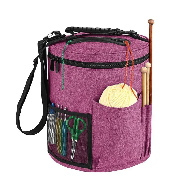 Knitting Bag Yarn Storage - Best Durable Yarn Bag for Crochet Accessories - Organizer Crochet Bag with Knitting Accessories Case
Knitting Bag Yarn Storage - Best Durable Yarn Bag for Crochet Accessories - Organizer Crochet Bag with Knitting Accessories Case