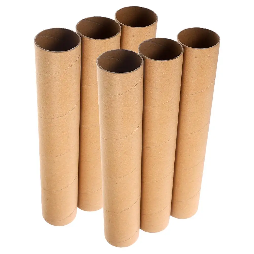 6 Pcs Paper Tubes Natural Color Craft Supplies Sturdy Quality Diy Projects Poster Storage Mini Cardboard Tubes Packaging
6 Pcs Paper Tubes Natural Color Craft Supplies Sturdy Quality Diy Projects Poster Storage Mini Cardboard Tubes Packaging