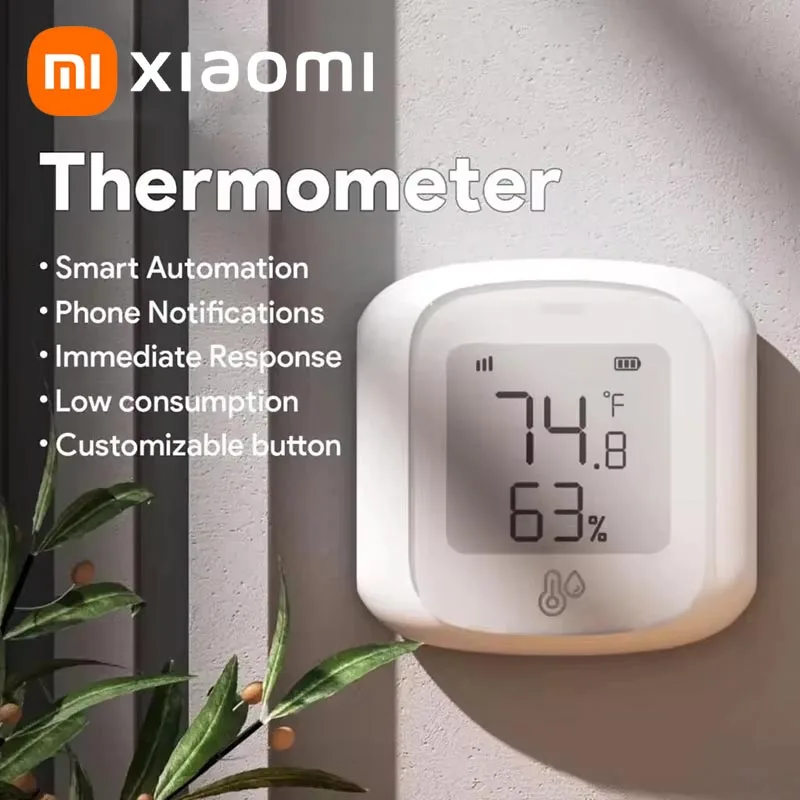 Xiaomi Smart WiFi/Zigbee датчик температуры и влажности комнатный гигрометр термометр с ЖК-дисплеем поддержка Alexa Google Home
Xiaomi Smart WiFi/Zigbee датчик температуры и влажности комнатный гигрометр термометр с ЖК-дисплеем поддержка Alexa Google Home