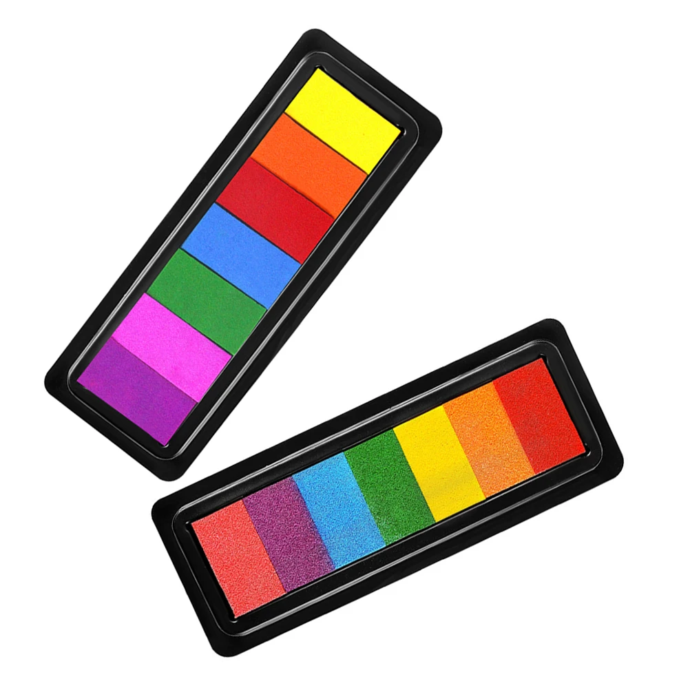 2Pcs Kids Ink Pad Finger Painting Craft Stamps Set Longlasting Vibrant Colors Safe Supplies Stamp Pads Classroom
2Pcs Kids Ink Pad Finger Painting Craft Stamps Set Longlasting Vibrant Colors Safe Supplies Stamp Pads Classroom