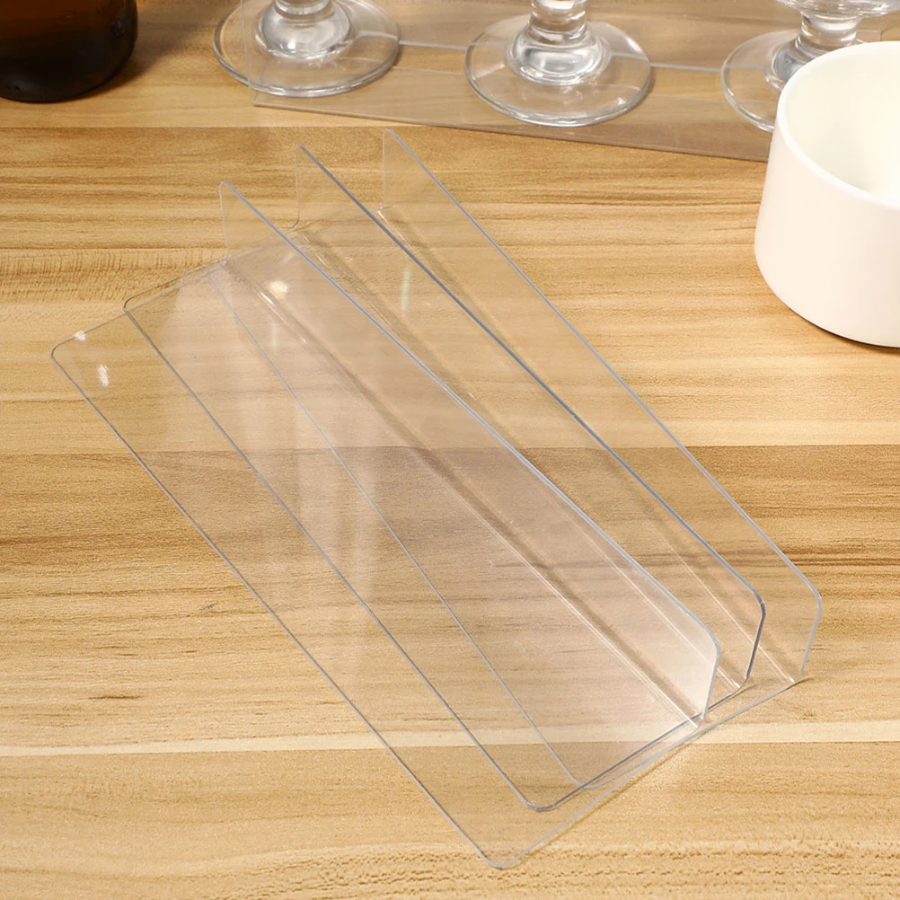 6pcs L-shaped Isolation Board 28x6cm Clear Shelf Dividers for Wardrobe Storage Closet Organizer Supermarket Blocker Nail-free
6pcs L-shaped Isolation Board 28x6cm Clear Shelf Dividers for Wardrobe Storage Closet Organizer Supermarket Blocker Nail-free