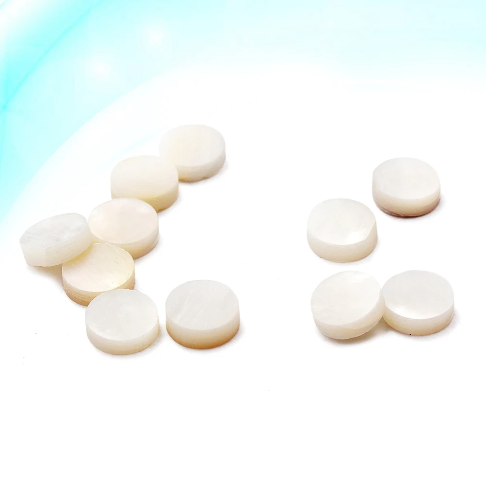 10 PCS/ White Shell Sound Dot Guitar Fret Markers Inlays Fretboard Fingerboard Dots
10 PCS/ White Shell Sound Dot Guitar Fret Markers Inlays Fretboard Fingerboard Dots