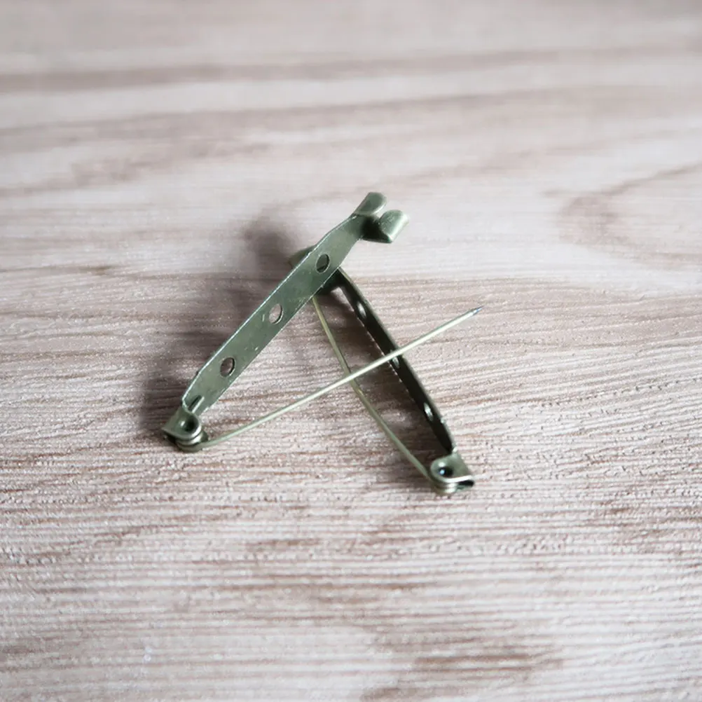 200 Pcs Safety Brooch Making Craft Hole Accessory Badge Pins for Jewelry Clasp Back The
200 Pcs Safety Brooch Making Craft Hole Accessory Badge Pins for Jewelry Clasp Back The