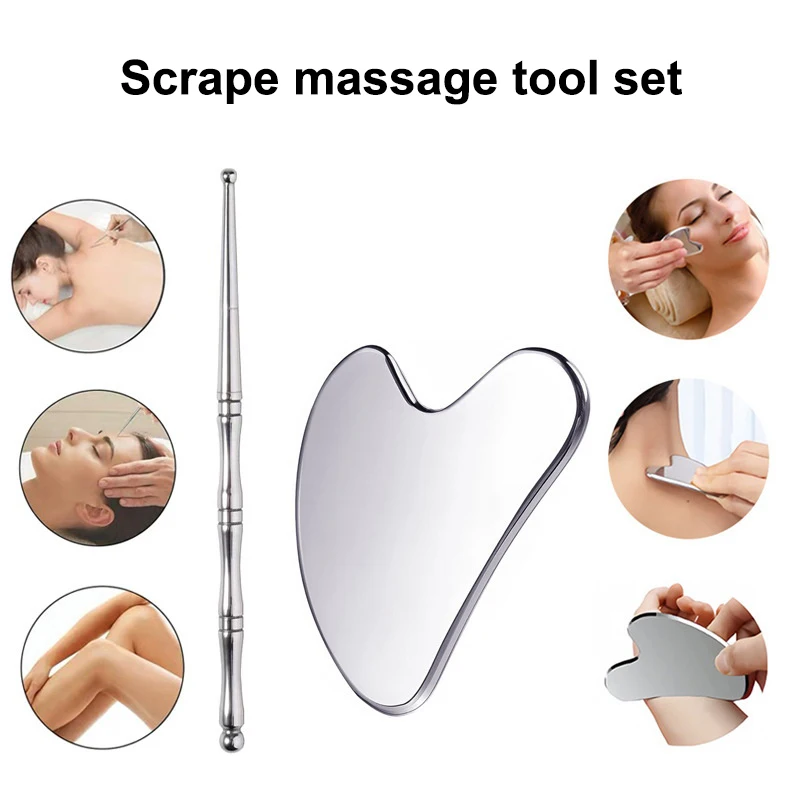 Массажер для тела, инструмент для лица Gua Sha, инструмент для массажа GuaSha из нержавеющей стали, доска Gua Sha для лица, ручка для акупунктуры SPA
Массажер для тела, инструмент для лица Gua Sha, инструмент для массажа GuaSha из нержавеющей стали, доска Gua Sha для лица, ручка для акупунктуры SPA