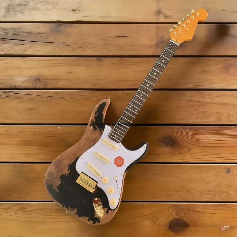 ST Style Gold Hardware High-end 21 frets SSS Electric Guitar
ST Style Gold Hardware High-end 21 frets SSS Electric Guitar