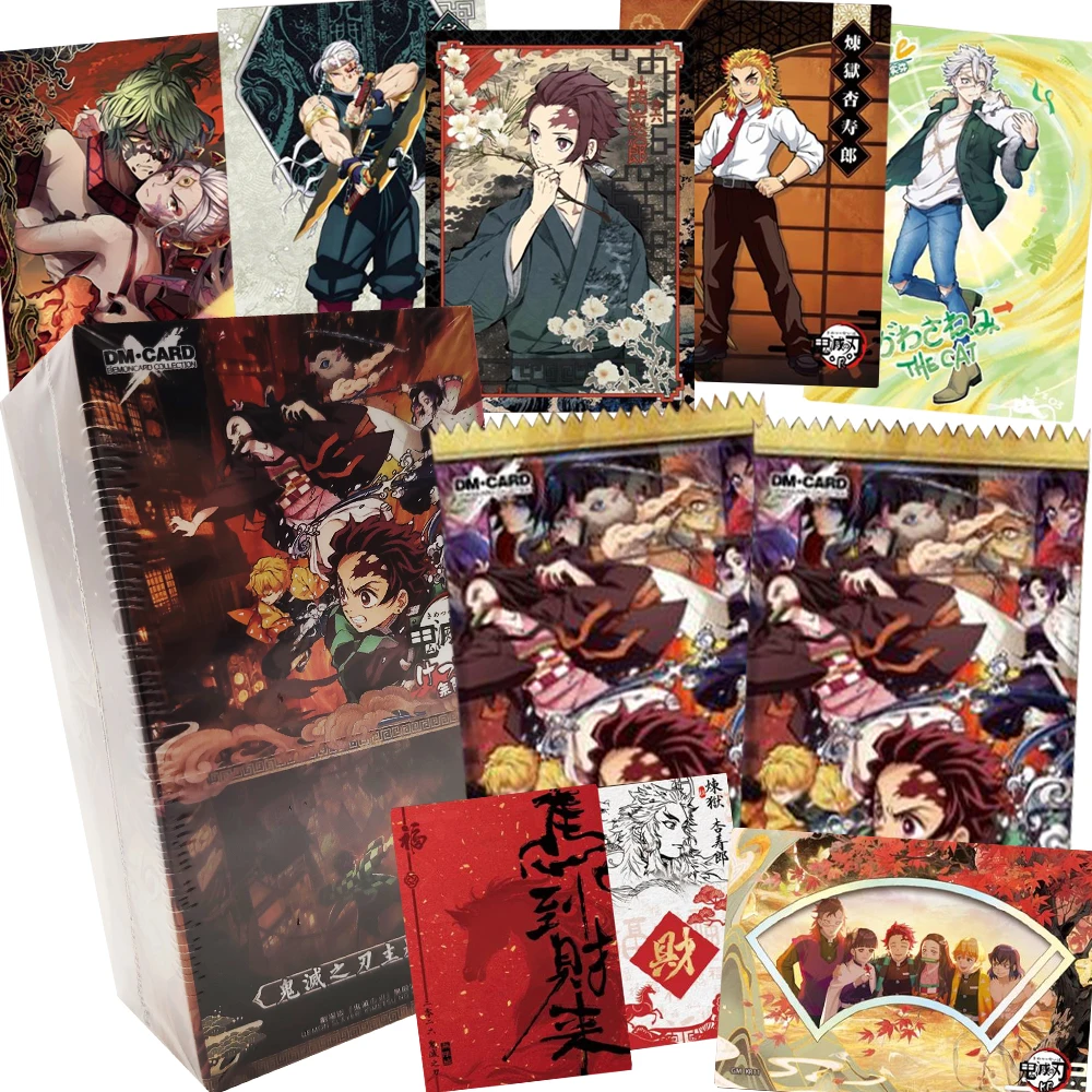Demon Slayer Collection Cards Classic Ukiyo-e Art Style Kamado Tanjiro Tokitou Muichirou Exquisite Anime Character Cards Fun Toy
Demon Slayer Collection Cards Classic Ukiyo-e Art Style Kamado Tanjiro Tokitou Muichirou Exquisite Anime Character Cards Fun Toy