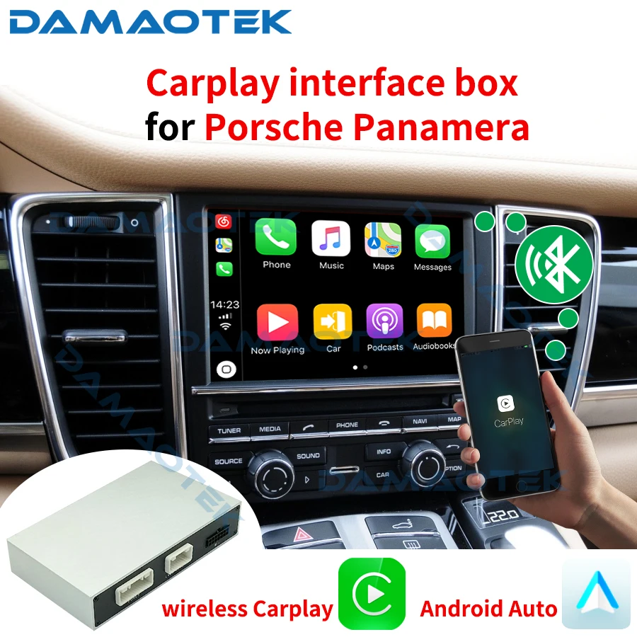 DamaoTek Android 7 "Siri Голосовое управление Apple Carplay интерфейсный модуль коробка для Porsche параметела 2017 - 2018 Android автоматическое обновление
DamaoTek Android 7 "Siri Голосовое управление Apple Carplay интерфейсный модуль коробка для Porsche параметела 2017 - 2018 Android автоматическое обновление