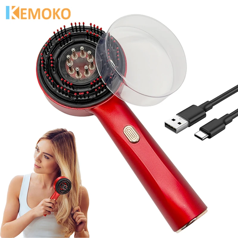 Electric Vibration Massage Comb 3 Modes Red Light Therapy Hair Growth Massage Scalp Brush Oil Liquid Applicator Head Massager
Electric Vibration Massage Comb 3 Modes Red Light Therapy Hair Growth Massage Scalp Brush Oil Liquid Applicator Head Massager