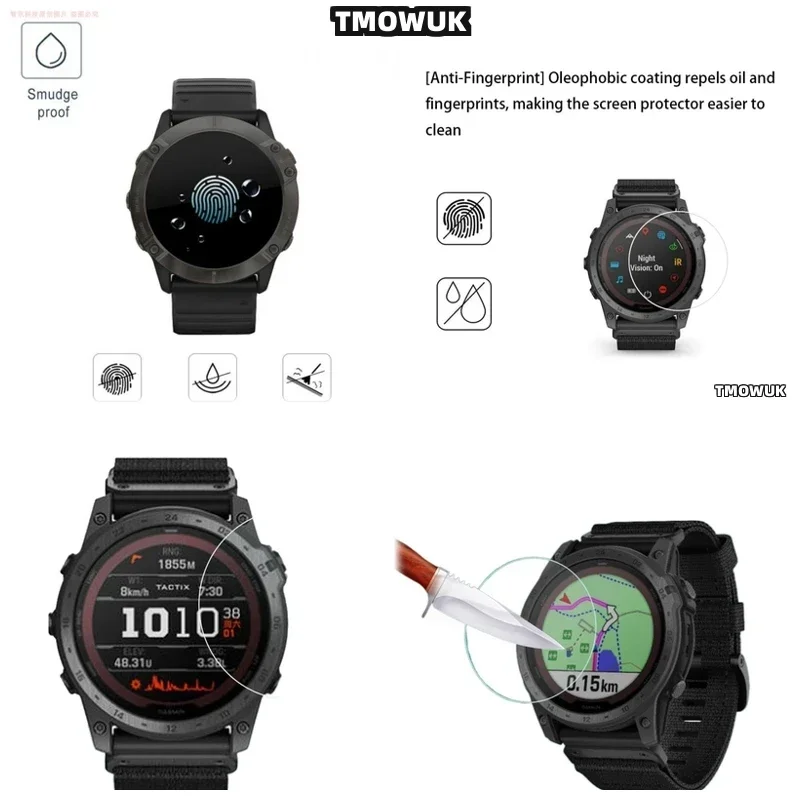 For Garmin Tactix 7 Pro Tactix7 AMOLED Tactix 8 51mm Tactix8 47mm: High Definition Touchscreen Cover Glass
For Garmin Tactix 7 Pro Tactix7 AMOLED Tactix 8 51mm Tactix8 47mm: High Definition Touchscreen Cover Glass