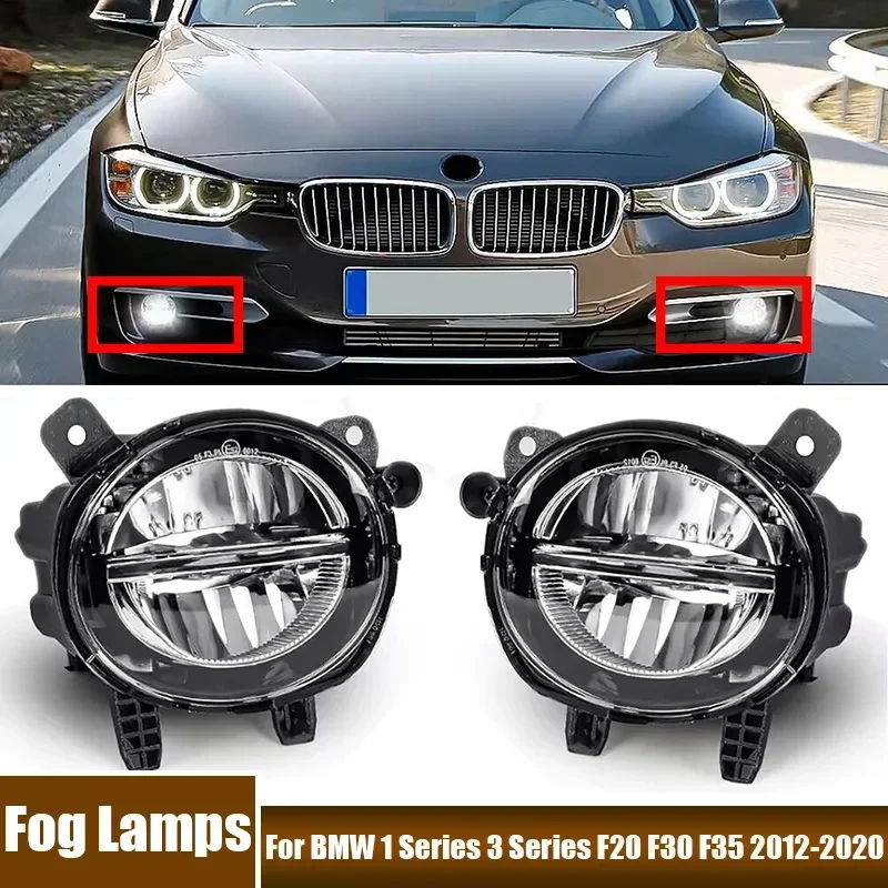 High Quality Car LED Front Bumper Fog Light For BMW 1 Series 3 Series F20 F30 F35 2012-2020 Car Accessories Fog Light Assembly
High Quality Car LED Front Bumper Fog Light For BMW 1 Series 3 Series F20 F30 F35 2012-2020 Car Accessories Fog Light Assembly