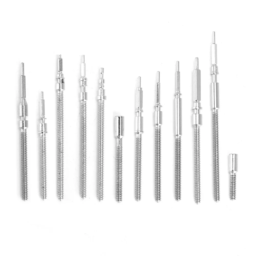 Stainless Steel Watch Stem 10 Models Complete Set Watch Crown for 2824, 2836, 2892, 7750, 9015, 8200, 2671, 6601, 2035 movement
Stainless Steel Watch Stem 10 Models Complete Set Watch Crown for 2824, 2836, 2892, 7750, 9015, 8200, 2671, 6601, 2035 movement