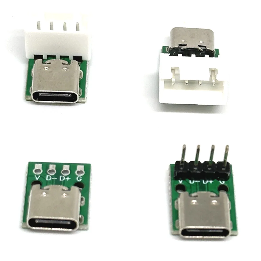 1pcs TYPE-C USB 3.1 Type C Connector 16 Pin Test PCB Board Adapter 16P 4P Connector Socket For Data Line Wire Cable Transfe
1pcs TYPE-C USB 3.1 Type C Connector 16 Pin Test PCB Board Adapter 16P 4P Connector Socket For Data Line Wire Cable Transfe
