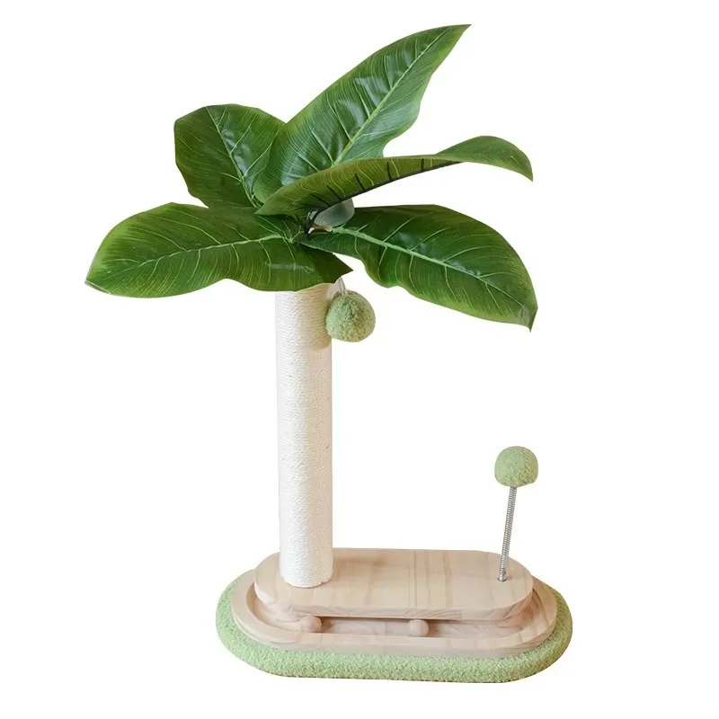 Factory Price Palm Tree Cat Scratcher with Sisal Post Adjustable Hanging Toy & Tree Hole Privacy for Indoor Fun
Factory Price Palm Tree Cat Scratcher with Sisal Post Adjustable Hanging Toy & Tree Hole Privacy for Indoor Fun
