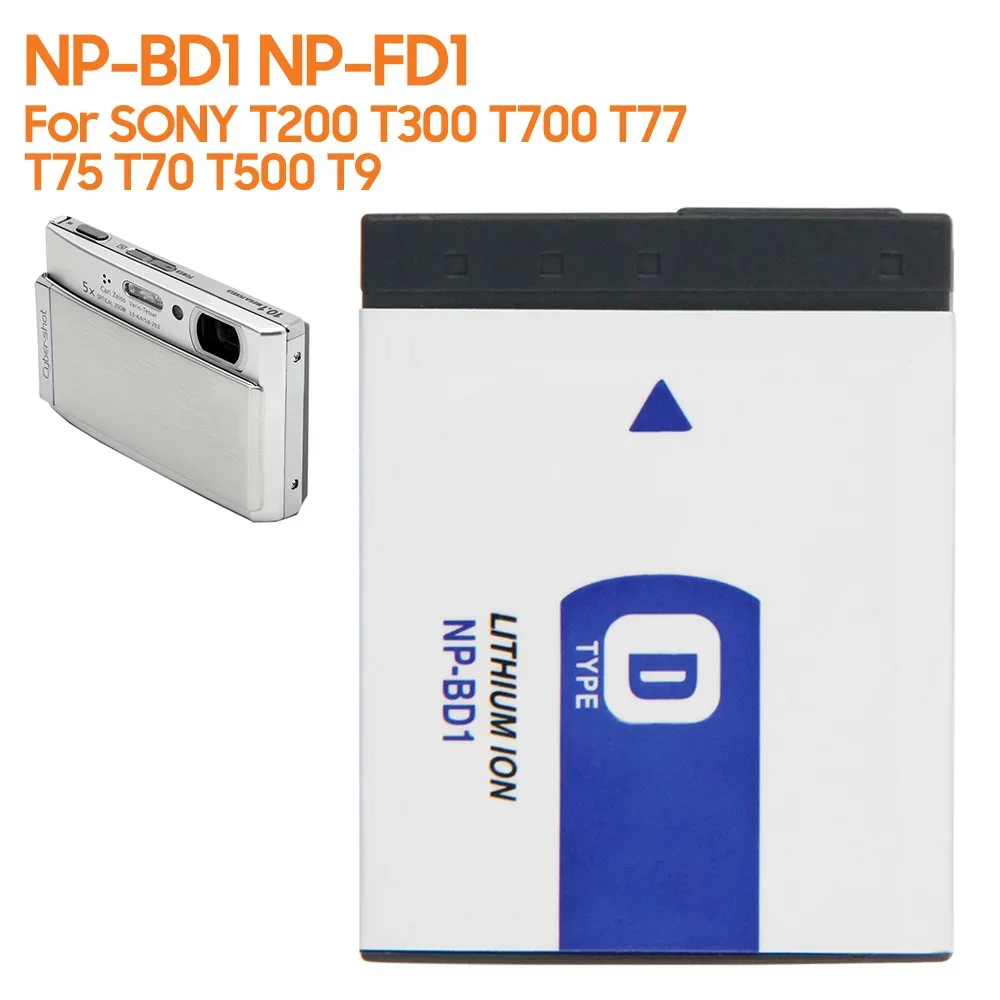 Новый сменный аккумулятор NP-BD1 NP-FD1 для SONY DSC-T2 TX1 T900 T90 T200 T500 T300 T700 T77 T75 T70 680 мАч, высокая емкость
Новый сменный аккумулятор NP-BD1 NP-FD1 для SONY DSC-T2 TX1 T900 T90 T200 T500 T300 T700 T77 T75 T70 680 мАч, высокая емкость