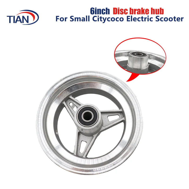 6 Inch Rim Aluminum Alloy Wheel Hub for 10x6.00-6 13x5.00-6 15x6.00-6 Tire Small Citycoco Electric Scooter
6 Inch Rim Aluminum Alloy Wheel Hub for 10x6.00-6 13x5.00-6 15x6.00-6 Tire Small Citycoco Electric Scooter