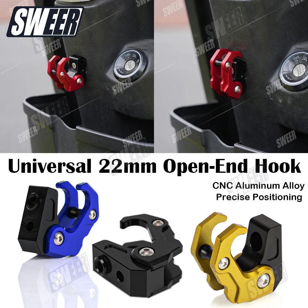 Motorcycle Aluminum Alloy Foldable Hook Universal For Yamaha NMAX155 XMAX250 Honda PCX160 Motorcycle Helmet Holder Luggage Hook
Motorcycle Aluminum Alloy Foldable Hook Universal For Yamaha NMAX155 XMAX250 Honda PCX160 Motorcycle Helmet Holder Luggage Hook