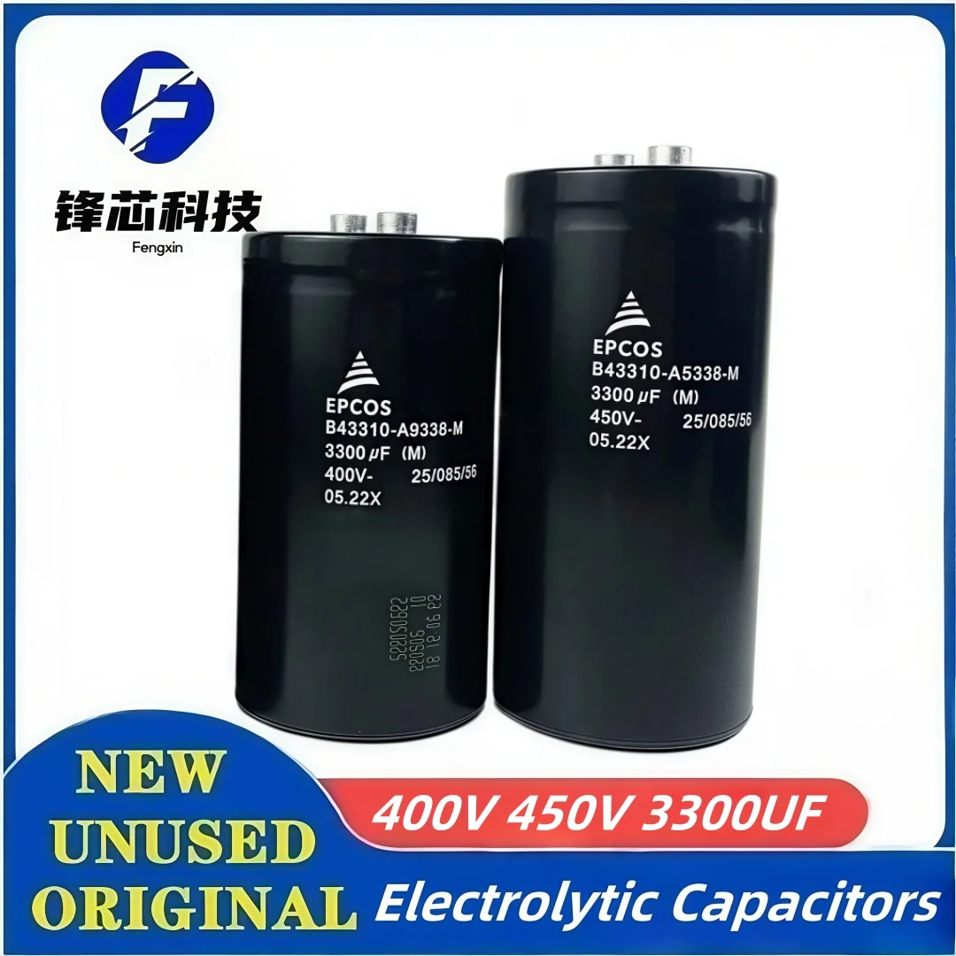 400V 450V 3300UF EPCOS Aluminum Electrolytic Capacitor Inverter Welder 400V3300UF 450V3300UF Screw Foot Bolt Capacitor
400V 450V 3300UF EPCOS Aluminum Electrolytic Capacitor Inverter Welder 400V3300UF 450V3300UF Screw Foot Bolt Capacitor