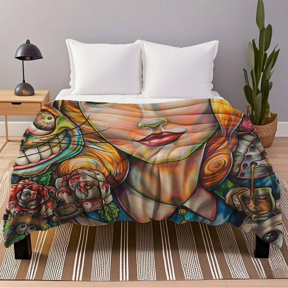 Flannel Bohemian Blankets Great Curiouser And Curiouser Bedcover Bedcover Hypoallergenic Blanket Perfect For Campers Couples
Flannel Bohemian Blankets Great Curiouser And Curiouser Bedcover Bedcover Hypoallergenic Blanket Perfect For Campers Couples