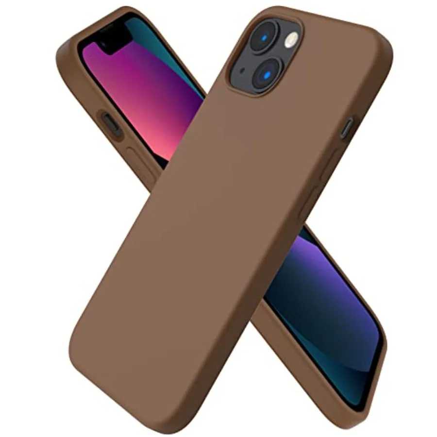 Compatible with iPhone 13 Case 6.1, Slim Liquid Silicone 3 Layers Full Covered Soft Gel Rubber Phone Case Protective Cover 6.1
Compatible with iPhone 13 Case 6.1, Slim Liquid Silicone 3 Layers Full Covered Soft Gel Rubber Phone Case Protective Cover 6.1