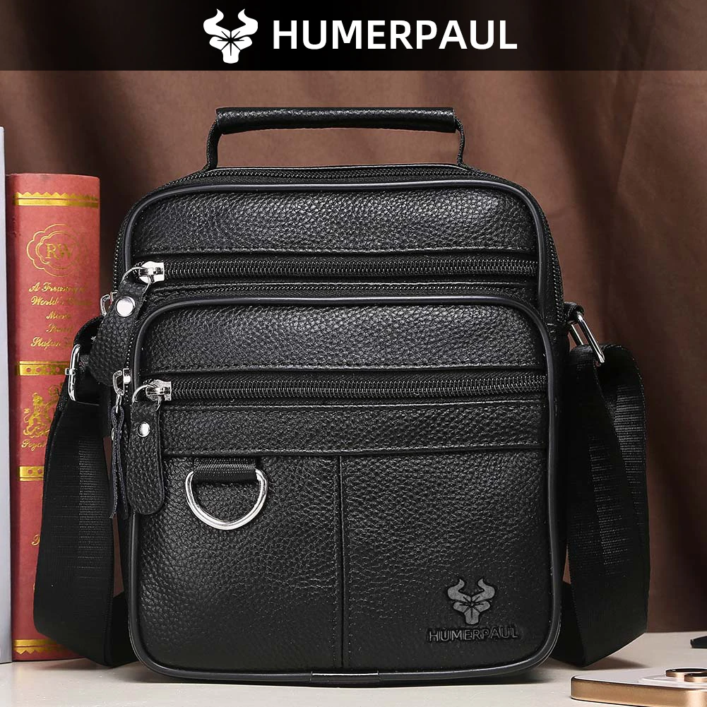 HUMERPAUL мужская сумка-мессенджер из натуральной кожи, повседневные дорожные сумки на плечо, мини-высокое качество, мужская сумка через плечо, кошелек для мобильного телефона
HUMERPAUL мужская сумка-мессенджер из натуральной кожи, повседневные дорожные сумки на плечо, мини-высокое качество, мужская сумка через плечо, кошелек для мобильного телефона