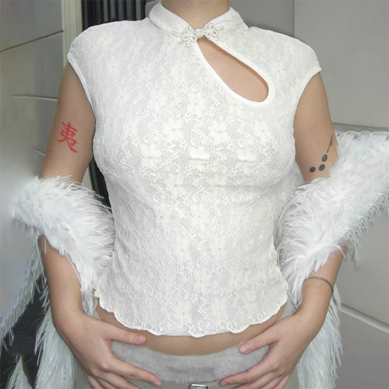 Trendix White Lace Crochet Hollow Out Tops Women 2026 Y2k O Neck Slim Sleeveless Crop Top Summer Bodycon Casual Fashion Cropped
Trendix White Lace Crochet Hollow Out Tops Women 2026 Y2k O Neck Slim Sleeveless Crop Top Summer Bodycon Casual Fashion Cropped